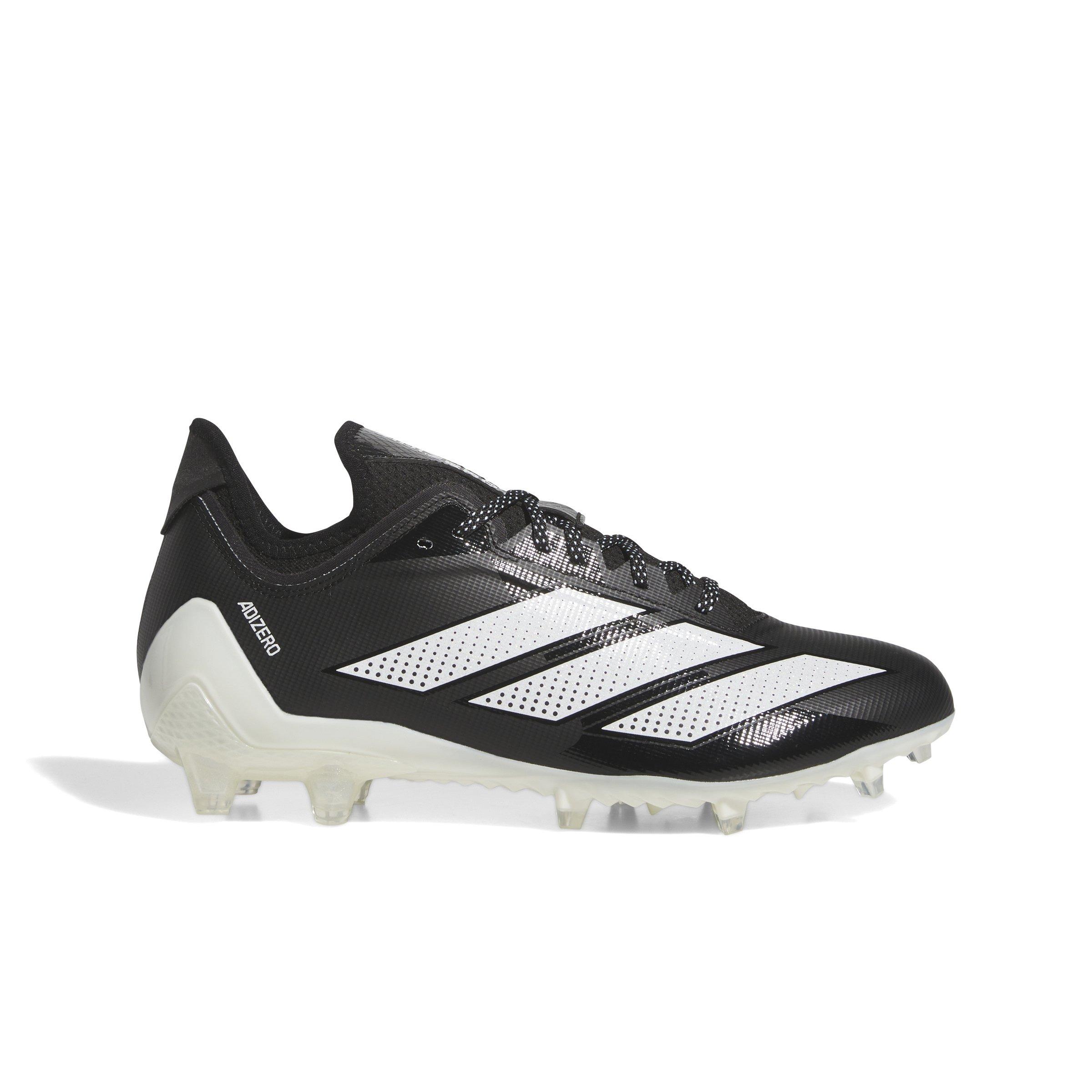 Adizero Electric Cleats BLK/WHT 28.0　J Adidas adizero Electric Black/White Cleats – Home Run Sports